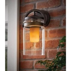 3-Watt Equivalent T60 Cylinder Flame Design LED Light Bulb Amber (1-Pack) by EcoSmart 22 3-Watt Equivalent T60 Cylinder Flame Design LED Light Bulb Amber (1-Pack) by EcoSmart -EcoSmart Sales ecosmart led light bulbs c flame2 led esm 4f 1000