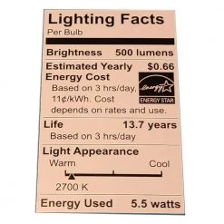 60-Watt Equivalent G16.5 Globe Dimmable Frosted Glass Filament Vintage LED Light Bulb Soft White (12-Pack) by EcoSmart -EcoSmart Sales ecosmart led light bulbs fg 03151x4 76 1000