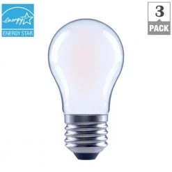 40-Watt Equivalent A15 Dimmable ENERGY STAR Frosted Glass Filament Vintage Edison LED Light Bulb Bright White (3-Pack) by EcoSmart -EcoSmart Sales ecosmart led light bulbs fg 03221 4f 1000
