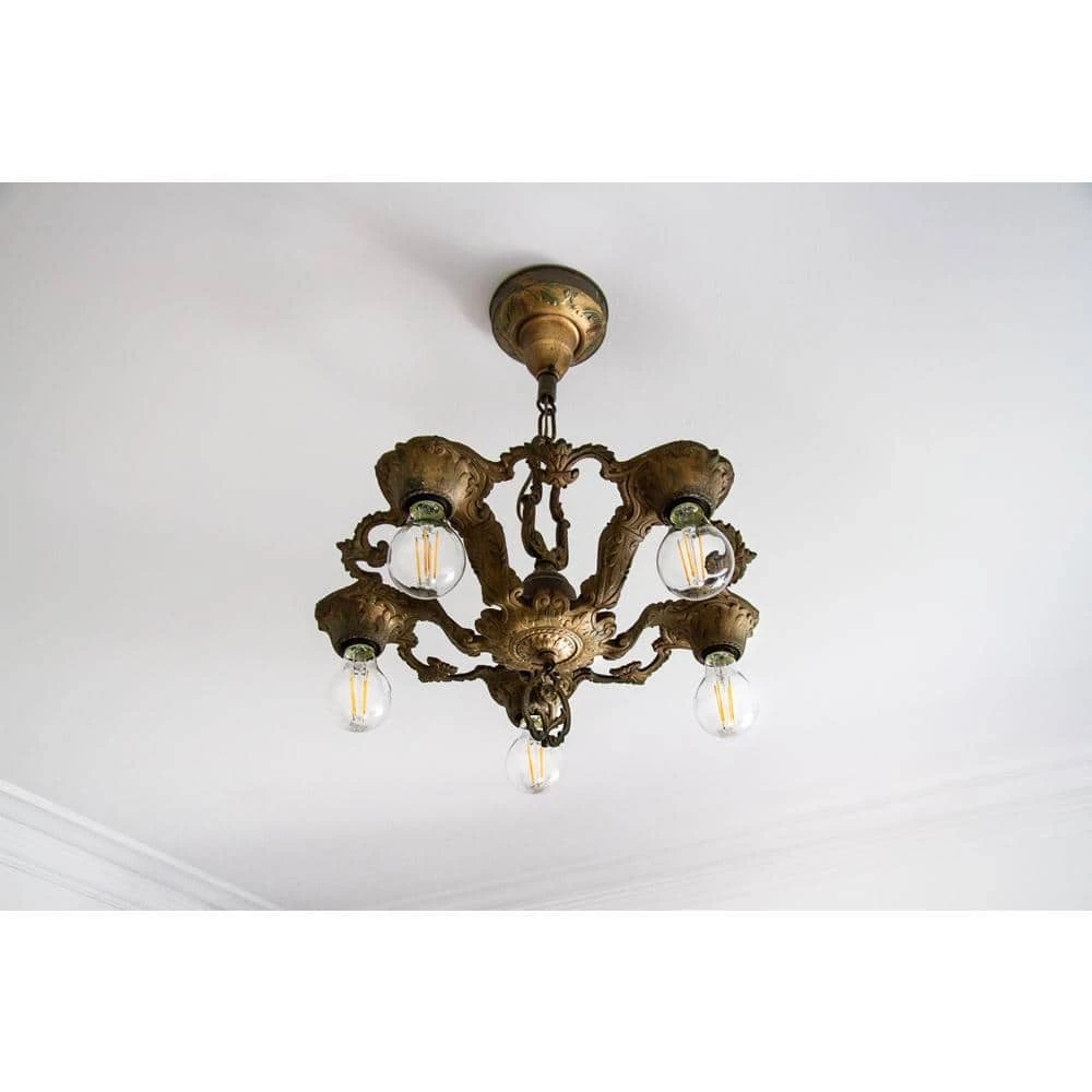 60-Watt Equivalent A15 Dimmable Clear Glass Filament LED Vintage Edison Light Bulb Bright White (3-Pack) by EcoSmart 5 60-Watt Equivalent A15 Dimmable Clear Glass Filament LED Vintage Edison Light Bulb Bright White (3-Pack) by EcoSmart - Image 3