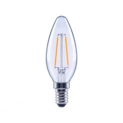 60-Watt Equivalent B11 Dimmable Clear Glass Filament Vintage Edison LED Light Bulb Daylight (12-Pack) by EcoSmart -EcoSmart Sales ecosmart led light bulbs fg 03266x4 c3 1000