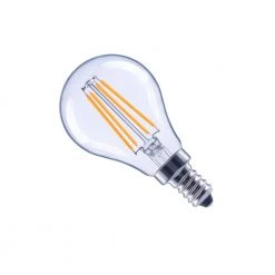 40-Watt Equivalent A15 Dimmable Clear Glass Filament Vintage E12 Candelabra Base Soft White LED Light Bulb (6-Pack) by EcoSmart -EcoSmart Sales ecosmart led light bulbs fg 04002 44 1000