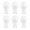 100-Watt Equivalent A19 Dimmable GU24 Base Soft White LED Light Bulb (6-Pack) by EcoSmart -EcoSmart Sales ecosmart led light bulbs fg 04009 64 1000