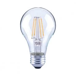 100-Watt Equivalent A19 Dimmable Clear Glass Filament Vintage E26 Medium Base Soft White LED Light Bulb (6-Pack) by EcoSmart 11 100-Watt Equivalent A19 Dimmable Clear Glass Filament Vintage E26 Medium Base Soft White LED Light Bulb (6-Pack) by EcoSmart -EcoSmart Sales ecosmart led light bulbs fg 04019 1f 1000