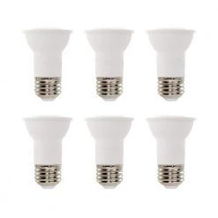 50-Watt Equivalent PAR16 Dimmable E26 Medium Base Bright White LED Light Bulb (6-Pack) by EcoSmart