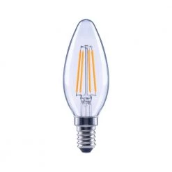 40-Watt Equivalent B11 Dimmable Clear Glass Filament Vintage E12 Candelabra Base Cool White LED Light Bulb (6-Pack) by EcoSmart 11 40-Watt Equivalent B11 Dimmable Clear Glass Filament Vintage E12 Candelabra Base Cool White LED Light Bulb (6-Pack) by EcoSmart -EcoSmart Sales ecosmart led light bulbs fg 04031 1f 1000