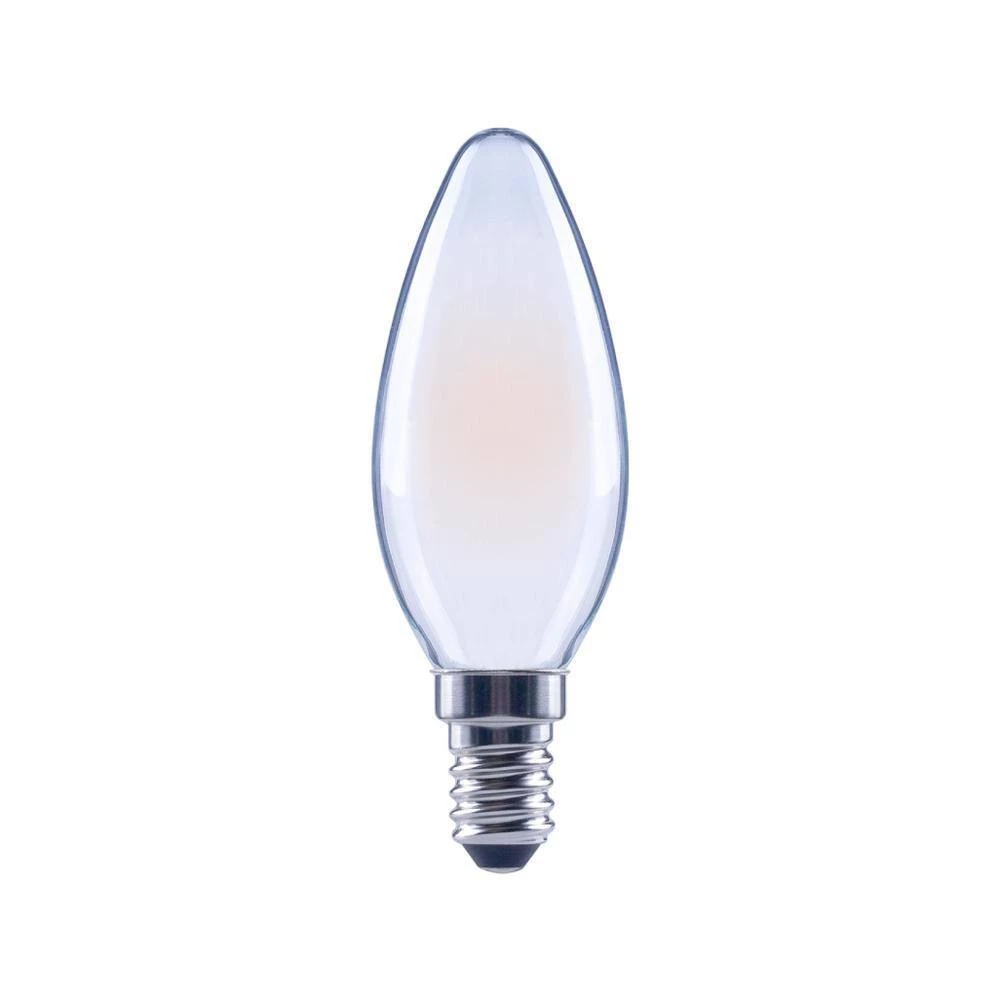 40-Watt Equivalent B11 Dimmable Frosted Glass Filament Vintage E12 Candelabra Base Daylight LED Light Bulb (6-Pack) by EcoSmart 6 40-Watt Equivalent B11 Dimmable Frosted Glass Filament Vintage E12 Candelabra Base Daylight LED Light Bulb (6-Pack) by EcoSmart - Image 4