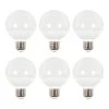 40-Watt Equivalent G25 Globe Dimmable E26 Medium Base Cool White LED Light Bulb (6-Pack) by EcoSmart -EcoSmart Sales ecosmart led light bulbs fg 04052 64 1000