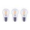 40-Watt Equivalent A15 Dimmable ENERGY STAR Clear Glass Decorative Filament Vintage LED Light Bulb Soft White (3-Pack) by EcoSmart -EcoSmart Sales ecosmart led light bulbs fg 04056 64 1000