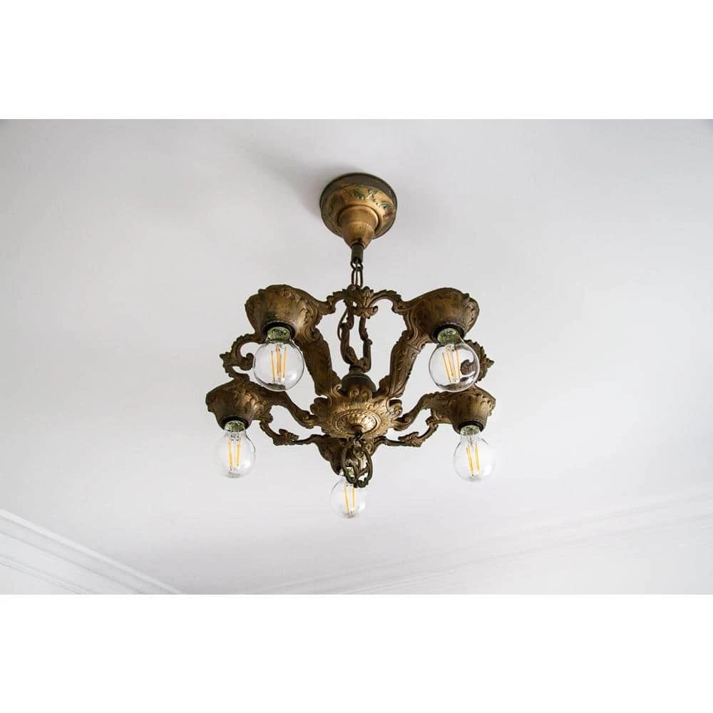 40-Watt Equivalent A15 Dimmable ENERGY STAR Clear Glass Decorative Filament Vintage LED Light Bulb Soft White (3-Pack) by EcoSmart 6 40-Watt Equivalent A15 Dimmable ENERGY STAR Clear Glass Decorative Filament Vintage LED Light Bulb Soft White (3-Pack) by EcoSmart - Image 4