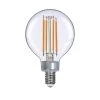 60-Watt Equivalent G16.5 Dimmable ENERGY STAR CEC Filament LED Light Bulb Bright White (3-Pack) by EcoSmart -EcoSmart Sales ecosmart led light bulbs g16 5c6e12930z 64 1000