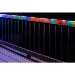 13.2 ft. RGB Pixel LED Heavy-Duty Strip Light with Remote Control by EcoSmart -EcoSmart Sales ecosmart light bulbs changers al15 13 2 rgb 4f 1000