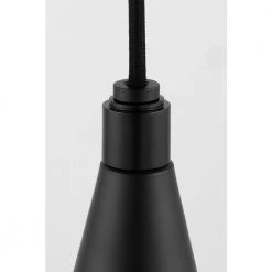 Parker 1-Light Glossy Black Pendant by MITZI HUDSON VALLEY LIGHTING -EcoSmart Sales glossy black mitzi hudson valley lighting chandeliers h312701 blk 1f 1000