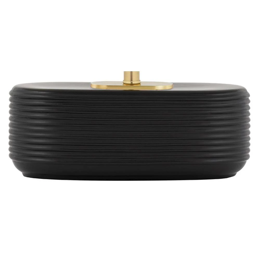 Janel 14 in. Matte Black Bedside Lamp by MITZI HUDSON VALLEY LIGHTING 4 Janel 14 in. Matte Black Bedside Lamp by MITZI HUDSON VALLEY LIGHTING - Image 2