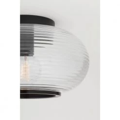 Maggie 12.75 in. 1-Light Old Bronze Flush Mount by MITZI HUDSON VALLEY LIGHTING -EcoSmart Sales old bronze mitzi hudson valley lighting flush mount lights h418501 ob fa 1000