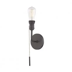 Lexi 1-Light Old Bronze Wall Sconce by MITZI HUDSON VALLEY LIGHTING