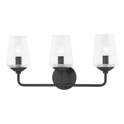 Kayla 4.75 in. 3-Light Old Bronze Vanity-Light by MITZI HUDSON VALLEY LIGHTING