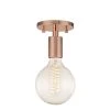 Ava 1-Light Polished Copper Semi-Flush Mount by MITZI HUDSON VALLEY LIGHTING -EcoSmart Sales polished copper mitzi hudson valley lighting flush mount lights h109601 poc 64 1000