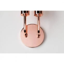 Ava 2-Light Polished Copper Wall Sconce by MITZI HUDSON VALLEY LIGHTING -EcoSmart Sales polished copper mitzi hudson valley lighting vanity lighting h109102 poc 4f 1000