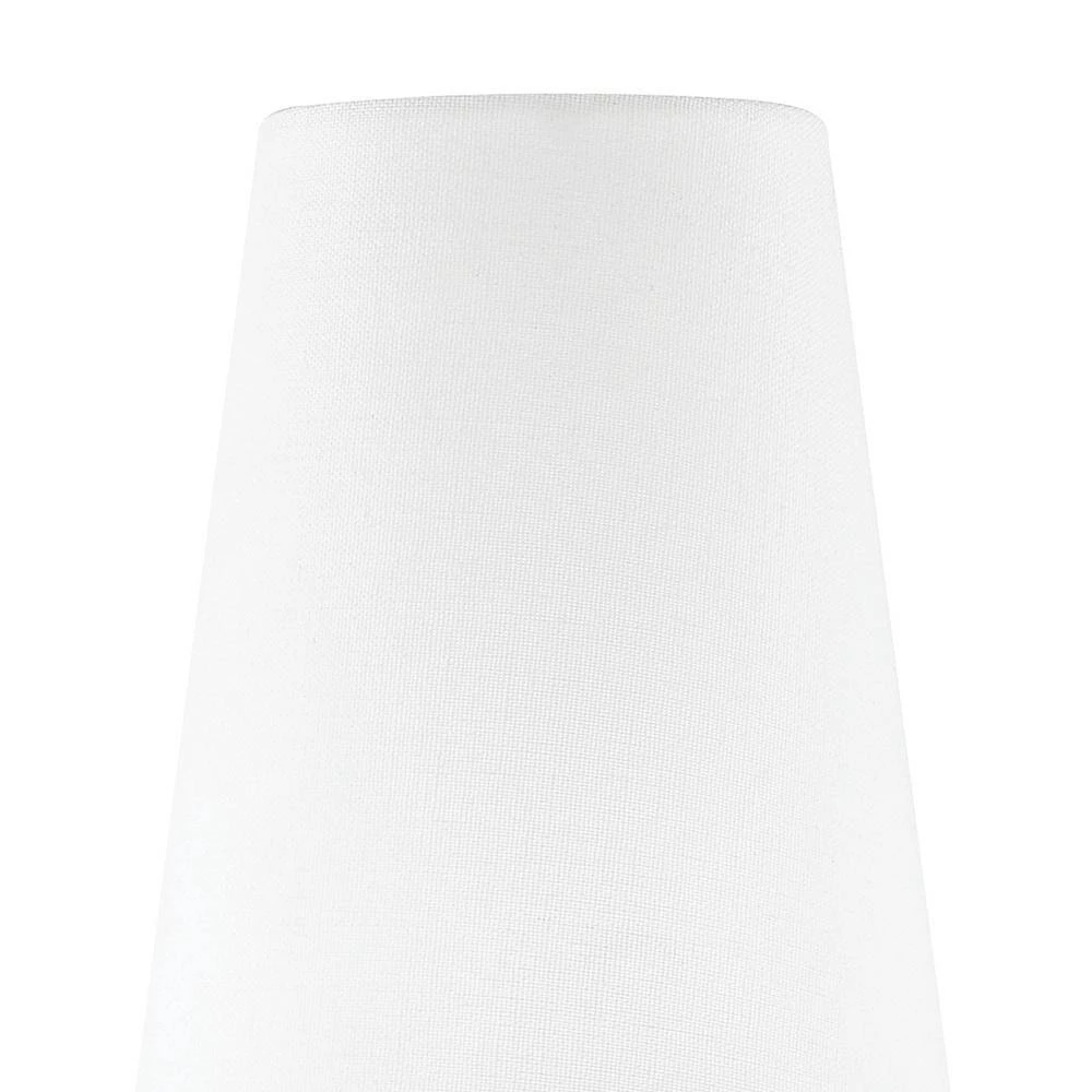 Phoenix 1-Light White Polished Nickel and Black Wall Sconce by MITZI HUDSON VALLEY LIGHTING 6 Phoenix 1-Light White Polished Nickel and Black Wall Sconce by MITZI HUDSON VALLEY LIGHTING - Image 4