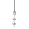 Violet 11.5 in. 1-Light Polished Nickel Pendant by MITZI HUDSON VALLEY LIGHTING