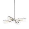 Ariel 4-Light Polished Nickel Chandelier with Clear Shade by MITZI HUDSON VALLEY LIGHTING -EcoSmart Sales polished nickel mitzi hudson valley lighting chandeliers h326804 pn 64 1000