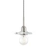 Alexa 1-Light Polished Nickel Pendant by MITZI HUDSON VALLEY LIGHTING -EcoSmart Sales polished nickel mitzi hudson valley lighting chandeliers h357701 pn 64 1000