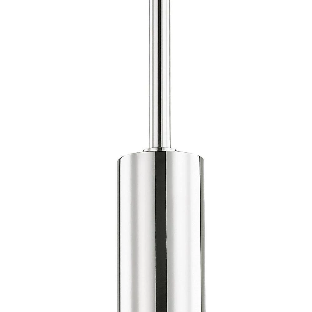 Harlow 1-Light Polished Nickel Pendant with Glass Shade by MITZI HUDSON VALLEY LIGHTING 4 Harlow 1-Light Polished Nickel Pendant with Glass Shade by MITZI HUDSON VALLEY LIGHTING - Image 2