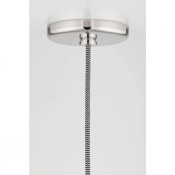 Bryce 1-Light Polished Nickel Globe Pendant by MITZI HUDSON VALLEY LIGHTING -EcoSmart Sales polished nickel mitzi hudson valley lighting chandeliers h419701 pn 76 1000