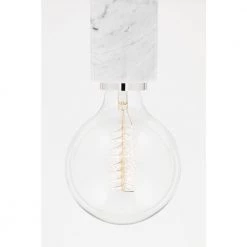 Asime 1-Light Polished Nickel Flush Mount by MITZI HUDSON VALLEY LIGHTING -EcoSmart Sales polished nickel mitzi hudson valley lighting flush mount lights h120601 pn 1f 1000