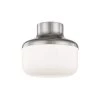 Livvy 1-Light Polished Nickel 9 in. W Flush Mount with Opal Glossy Glass by MITZI HUDSON VALLEY LIGHTING -EcoSmart Sales polished nickel mitzi hudson valley lighting flush mount lights h144501s pn 64 1000