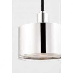 Nora 1-Light Polished Nickel LED Pendant with Clear Glass by MITZI HUDSON VALLEY LIGHTING 15 Nora 1-Light Polished Nickel LED Pendant with Clear Glass by MITZI HUDSON VALLEY LIGHTING -EcoSmart Sales polished nickel mitzi hudson valley lighting pendant lights h159701 pn 44 1000