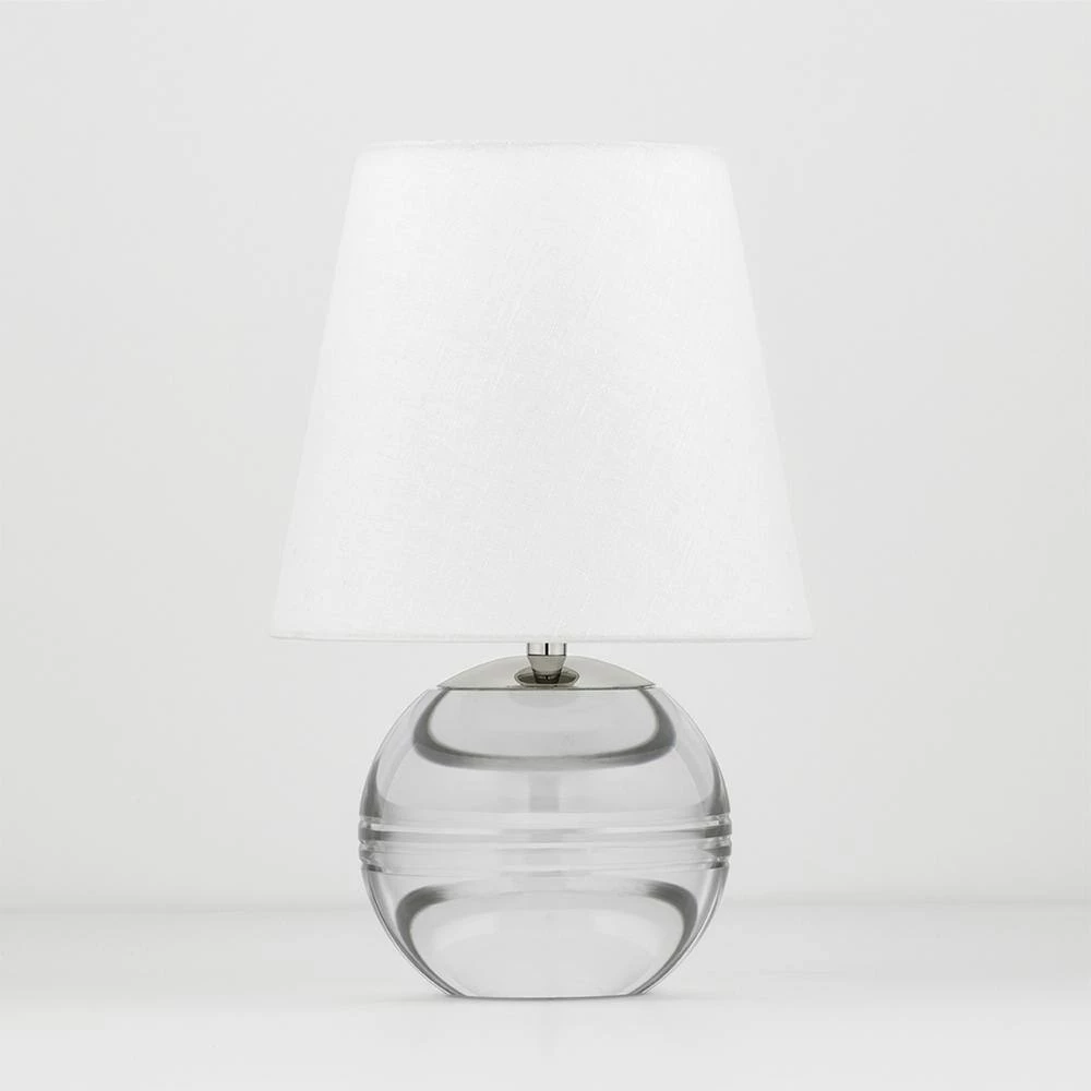 Nicole 12.75 in. Polished Nickel Table Lamp by MITZI HUDSON VALLEY LIGHTING 5 Nicole 12.75 in. Polished Nickel Table Lamp by MITZI HUDSON VALLEY LIGHTING - Image 3