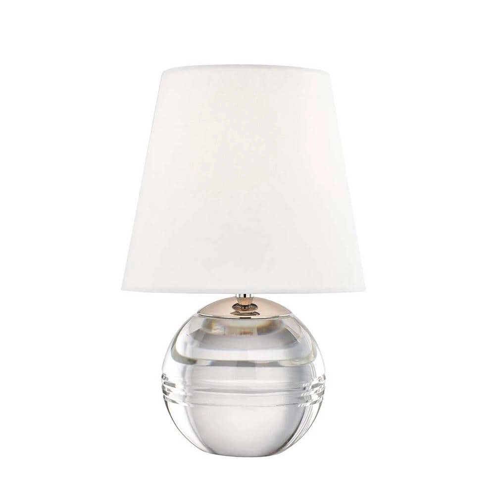 Nicole 12.75 in. Polished Nickel Table Lamp by MITZI HUDSON VALLEY LIGHTING 3 Nicole 12.75 in. Polished Nickel Table Lamp by MITZI HUDSON VALLEY LIGHTING