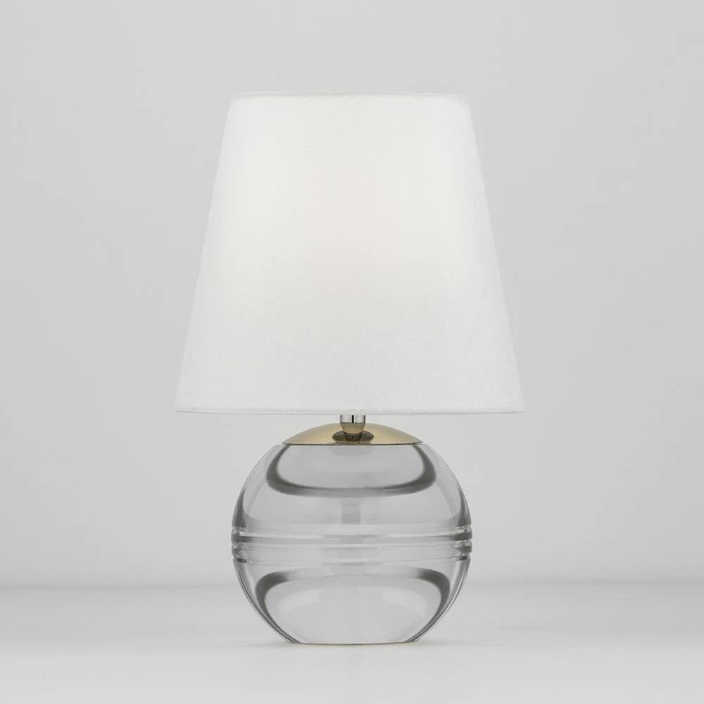 Nicole 12.75 in. Polished Nickel Table Lamp by MITZI HUDSON VALLEY LIGHTING 4 Nicole 12.75 in. Polished Nickel Table Lamp by MITZI HUDSON VALLEY LIGHTING - Image 2