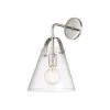 Karin 1-Light Polished Nickel Wall Sconce with Clear Glass by MITZI HUDSON VALLEY LIGHTING 1 Karin 1-Light Polished Nickel Wall Sconce with Clear Glass by MITZI HUDSON VALLEY LIGHTING -EcoSmart Sales polished nickel mitzi hudson valley lighting vanity lighting h162101 pn 64 1000