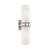 Natalie 2-Light Polished Nickel Wall Sconce with Opal Glossy Shade by MITZI HUDSON VALLEY LIGHTING -EcoSmart Sales polished nickel mitzi hudson valley lighting vanity lighting h328102 pn 64 1000