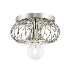 Serena 1-Light Polished Nickel Bath Light by MITZI HUDSON VALLEY LIGHTING