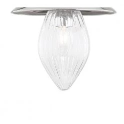 Lana 1-Light Polished Nickel Wall Sconce by MITZI HUDSON VALLEY LIGHTING -EcoSmart Sales polished nickel mitzi hudson valley lighting vanity lighting h365101 pn 4f 1000