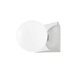Aspyn 1-Light Polished Nickel Bath Bracket by MITZI HUDSON VALLEY LIGHTING -EcoSmart Sales polished nickel mitzi hudson valley lighting vanity lighting h385301 pn 44 1000