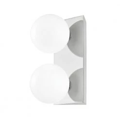 Aspyn 2-Light Polished Nickel Bath Bracket by MITZI HUDSON VALLEY LIGHTING -EcoSmart Sales polished nickel mitzi hudson valley lighting vanity lighting h385302 pn 44 1000