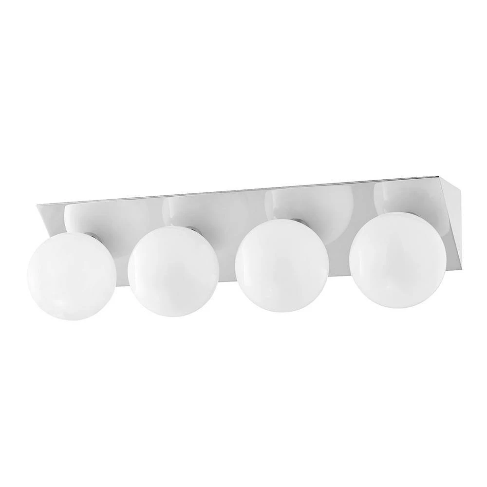 Aspyn 4-Light Polished Nickel Bath Bracket by MITZI HUDSON VALLEY LIGHTING 3 Aspyn 4-Light Polished Nickel Bath Bracket by MITZI HUDSON VALLEY LIGHTING