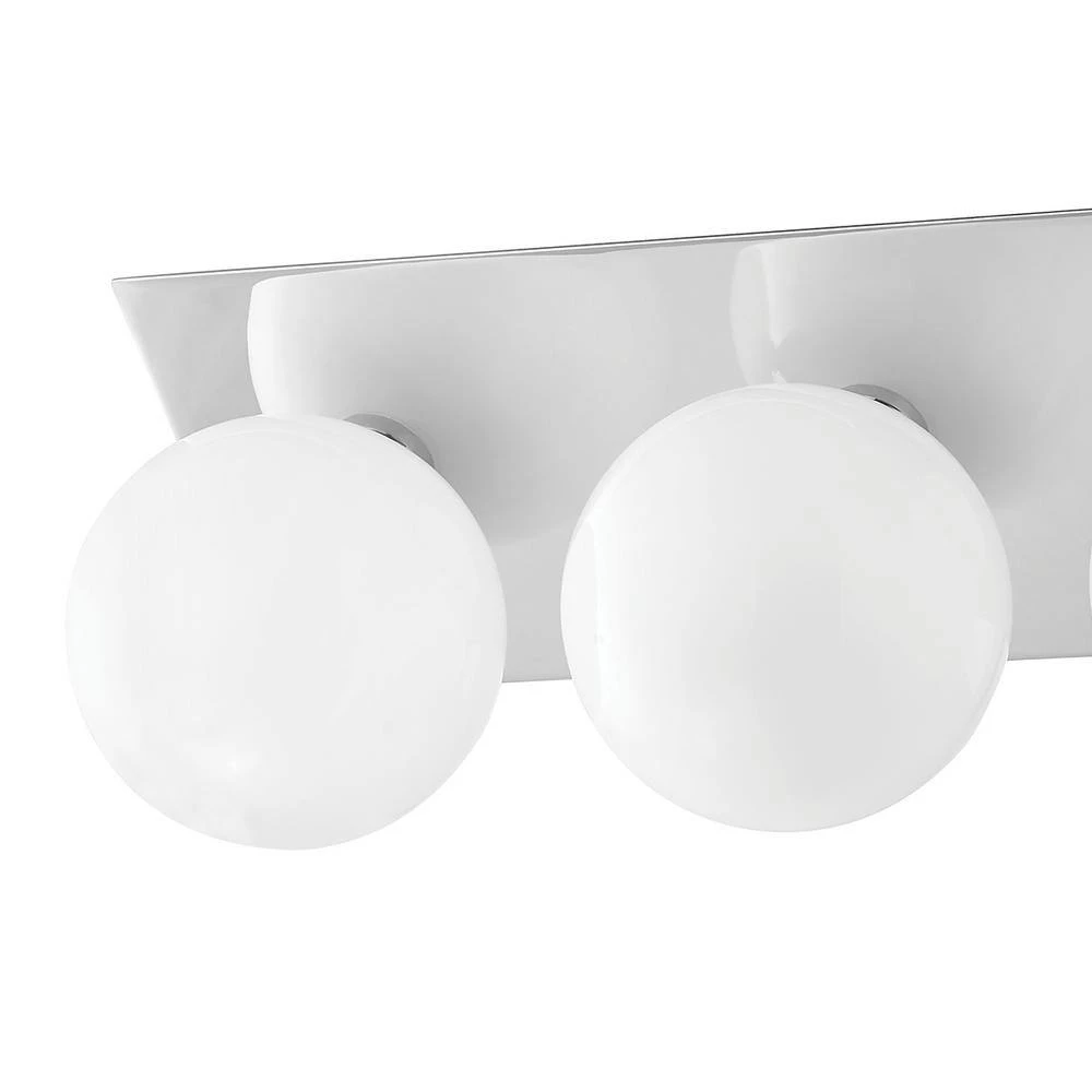 Aspyn 4-Light Polished Nickel Bath Bracket by MITZI HUDSON VALLEY LIGHTING 4 Aspyn 4-Light Polished Nickel Bath Bracket by MITZI HUDSON VALLEY LIGHTING - Image 2