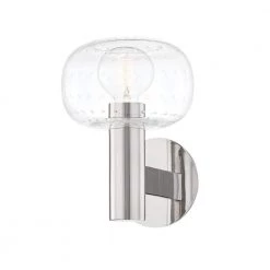 Harlow 1-Light Polished Nickel Wall Sconce by MITZI HUDSON VALLEY LIGHTING