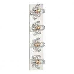 Shea 22 in. 4-Light Polished Nickel Vanity Light by MITZI HUDSON VALLEY LIGHTING