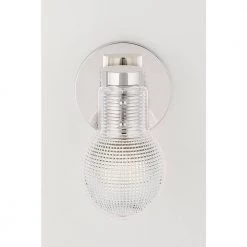 Jenna 4.75 in. 1-Light Polished Nickel Vanity-Light by MITZI HUDSON VALLEY LIGHTING -EcoSmart Sales polished nickel mitzi hudson valley lighting vanity lighting h417301 pn fa 1000