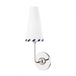 Cassie 4.75 in. Polished Nickel Wall Sconce by MITZI HUDSON VALLEY LIGHTING