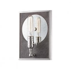 Ripley 1-Light Polished Nickel Wall Sconce by MITZI HUDSON VALLEY LIGHTING