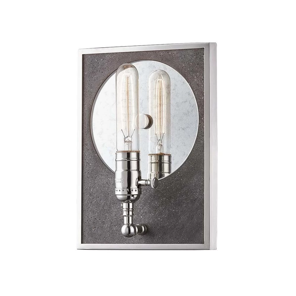 Ripley 1-Light Polished Nickel Wall Sconce by MITZI HUDSON VALLEY LIGHTING 3 Ripley 1-Light Polished Nickel Wall Sconce by MITZI HUDSON VALLEY LIGHTING