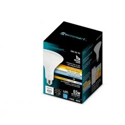 65-Watt Equivalent BR30 Dimmable Motion Sensor LED Light Bulb with Selectable Color Temperature Plus DuoBright (1-Pack) by EcoSmart 20 65-Watt Equivalent BR30 Dimmable Motion Sensor LED Light Bulb with Selectable Color Temperature Plus DuoBright (1-Pack) by EcoSmart -EcoSmart Sales white ecosmart led light bulbs a20br3065t20m01 1f 1000